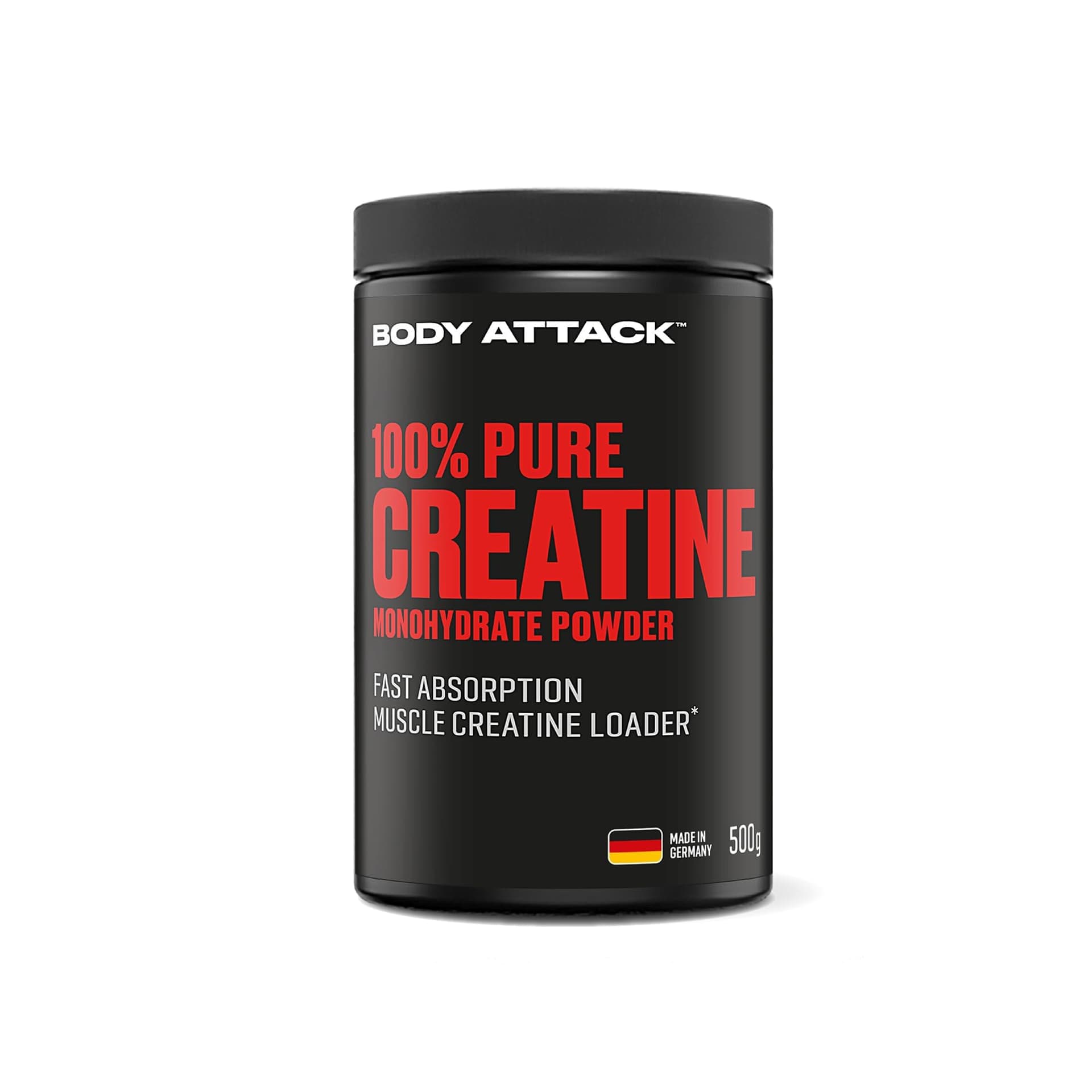 Body Attack Creatin Monohydrat Pulver 500 g