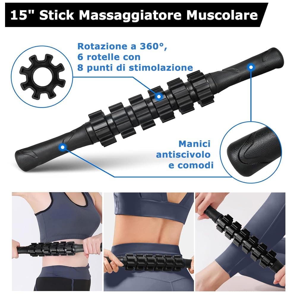Qveetry Rodillo Masaje Muscular – Bild 4