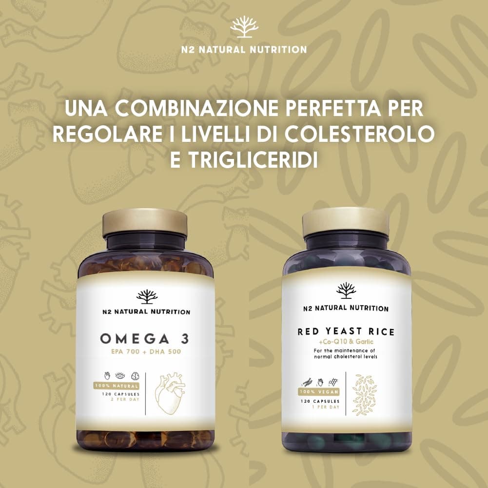 N2 Natural Nutrition Omega 3 Olio di Pesce 2000 mg – Bild 7
