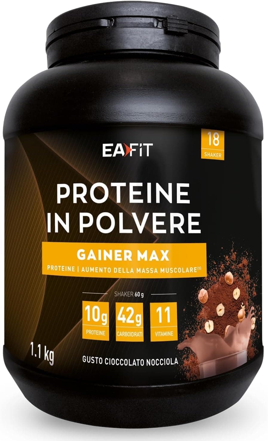 Eafit MASS GAINER EAFIT GAINER MAX 1,1 kg