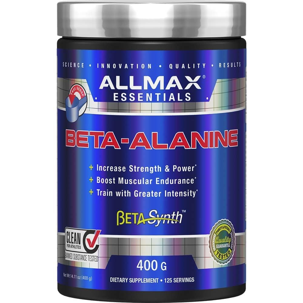 ALLMAX Nutrition Beta-Alanine Powder, Performance Enhancer for Strength & Endurance, 400g