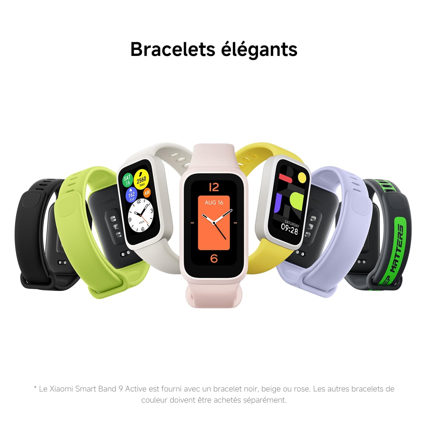 Xiaomi Smart Band 9 Active Schwarz – Bild 2