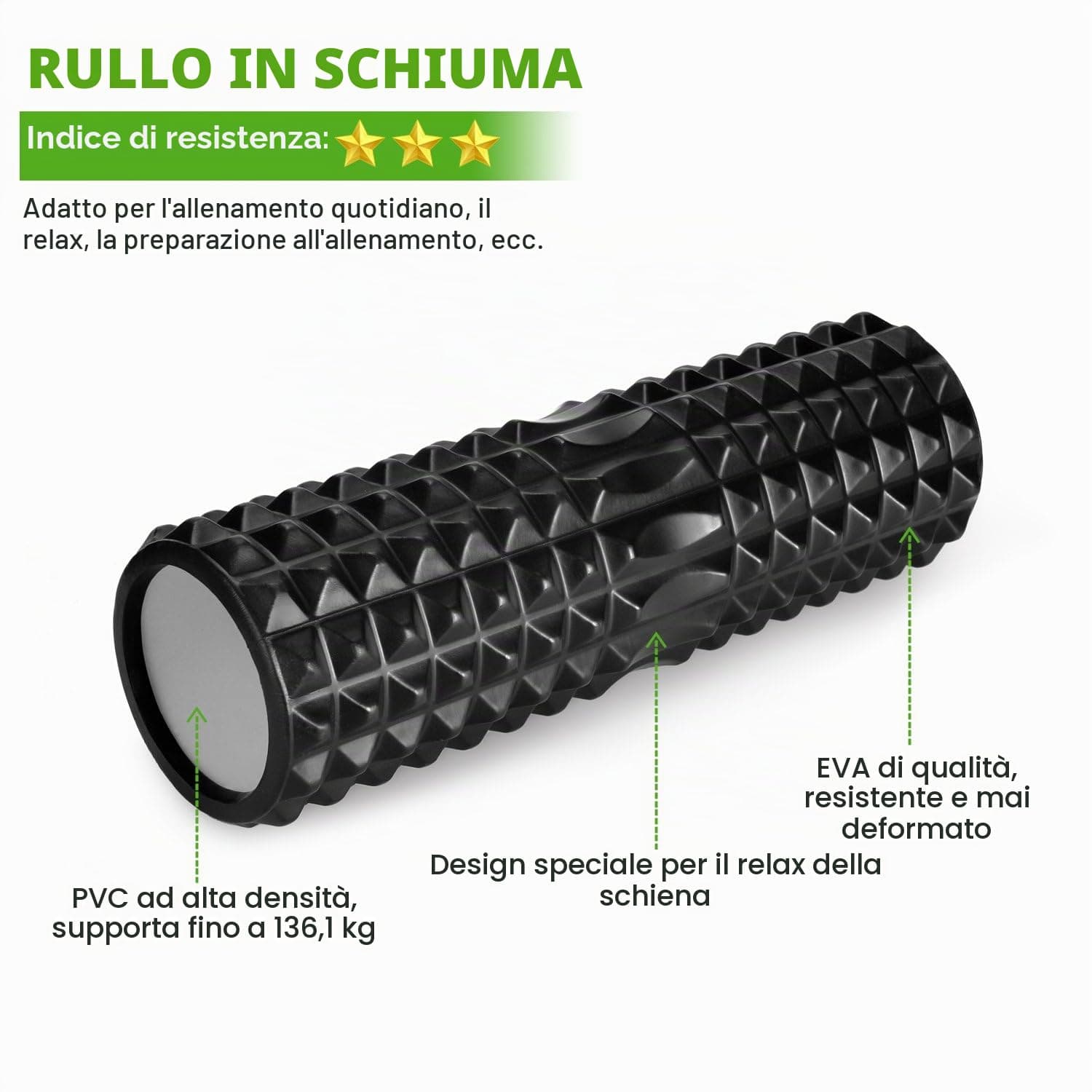 Odoland Foam Roller – Bild 3