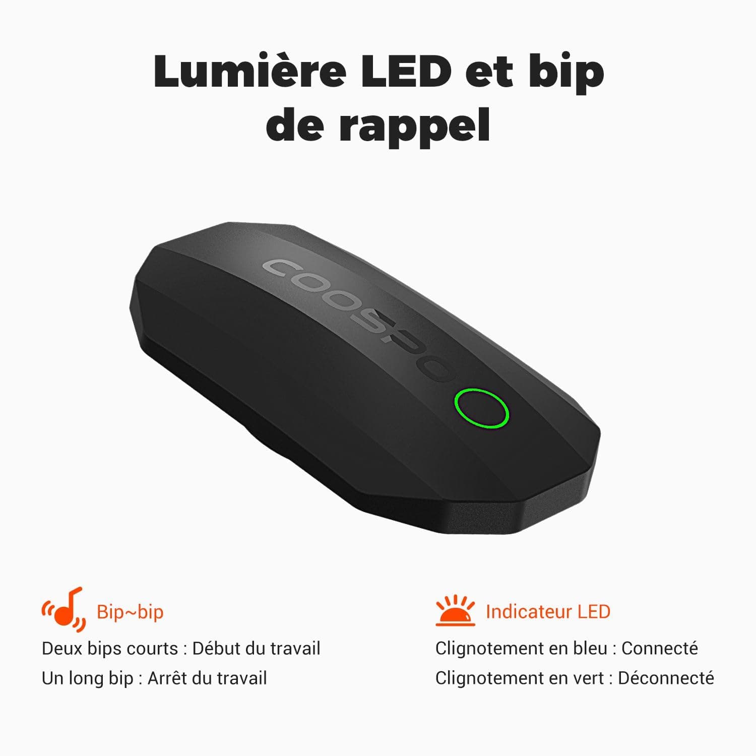 CooSpo H808S Capteur de Fréquence Cardiaque Bluetooth5.0 – Bild 2