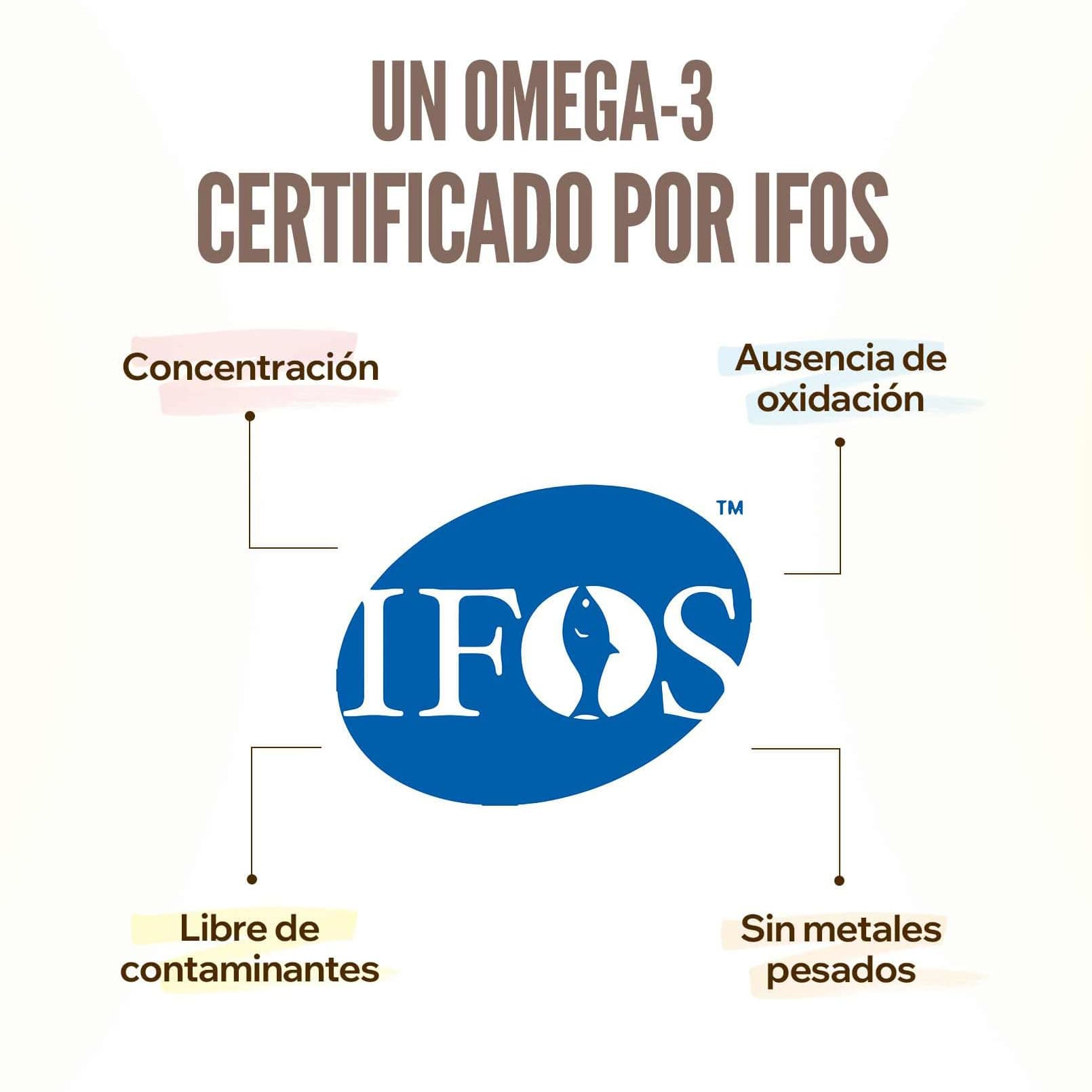 HSN Premium Omega 3 IFOS 5 Estrellas 120 Perlas | 1000mg – Bild 3