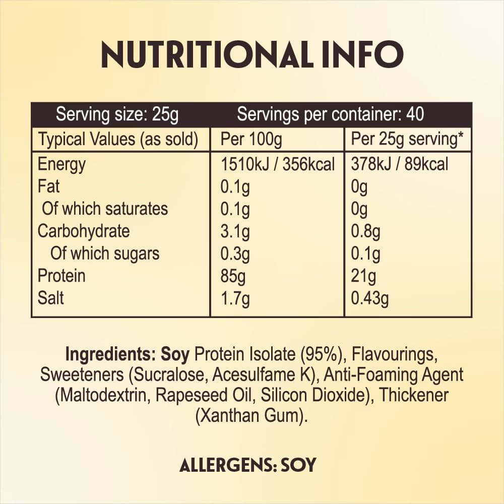 SCI-MX Protein Shake • Vanilla + Honey Flavour • 1kg – Bild 5