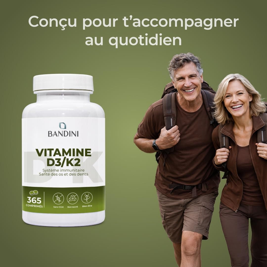 BANDINI ® Vitamina D3 K2 | 365 COMPRESSE – Bild 3