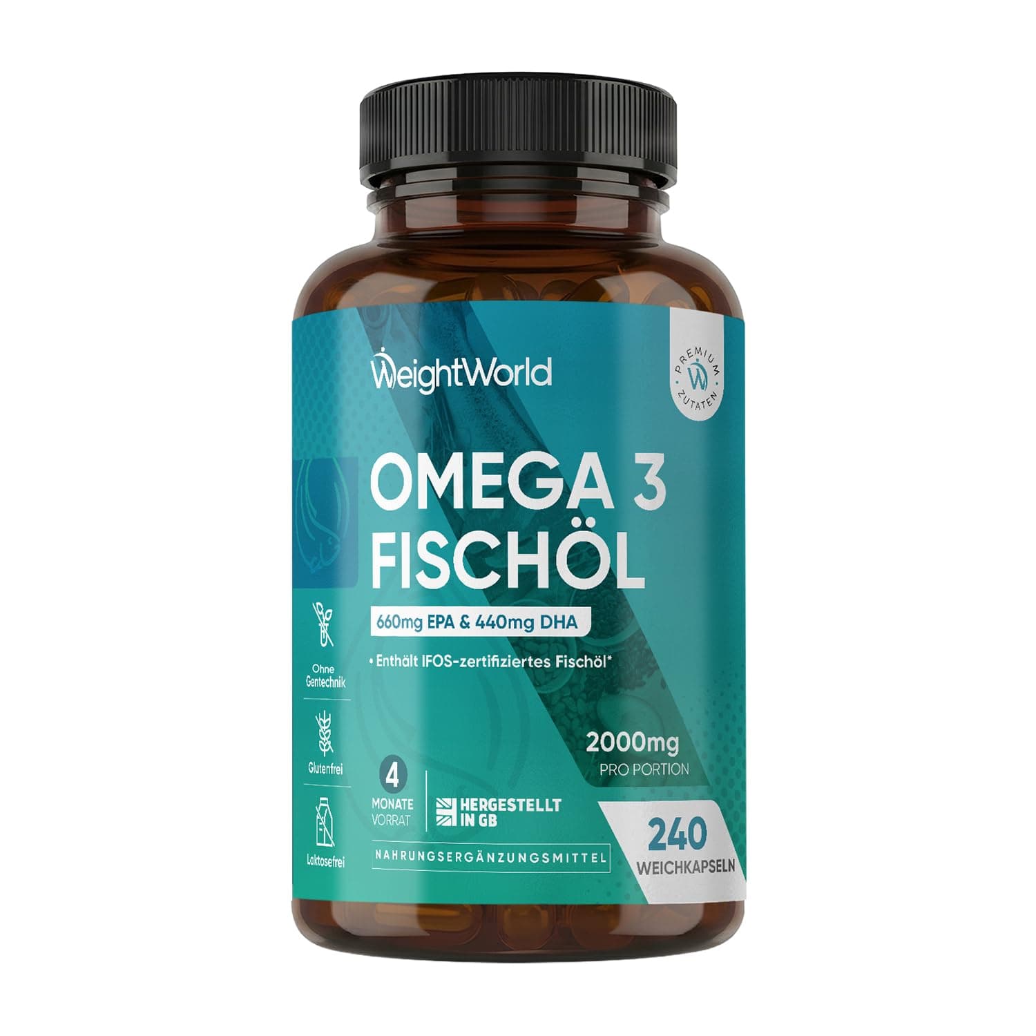 WeightWorld Omega 3 Fish Oil 2000mg