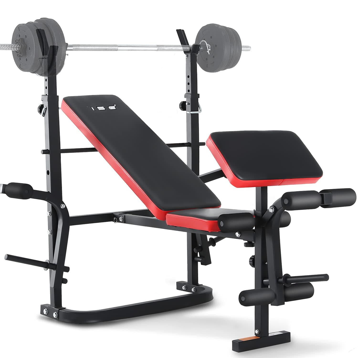 ISE ISE Banco de Musculación Multifuncional Inclinable para