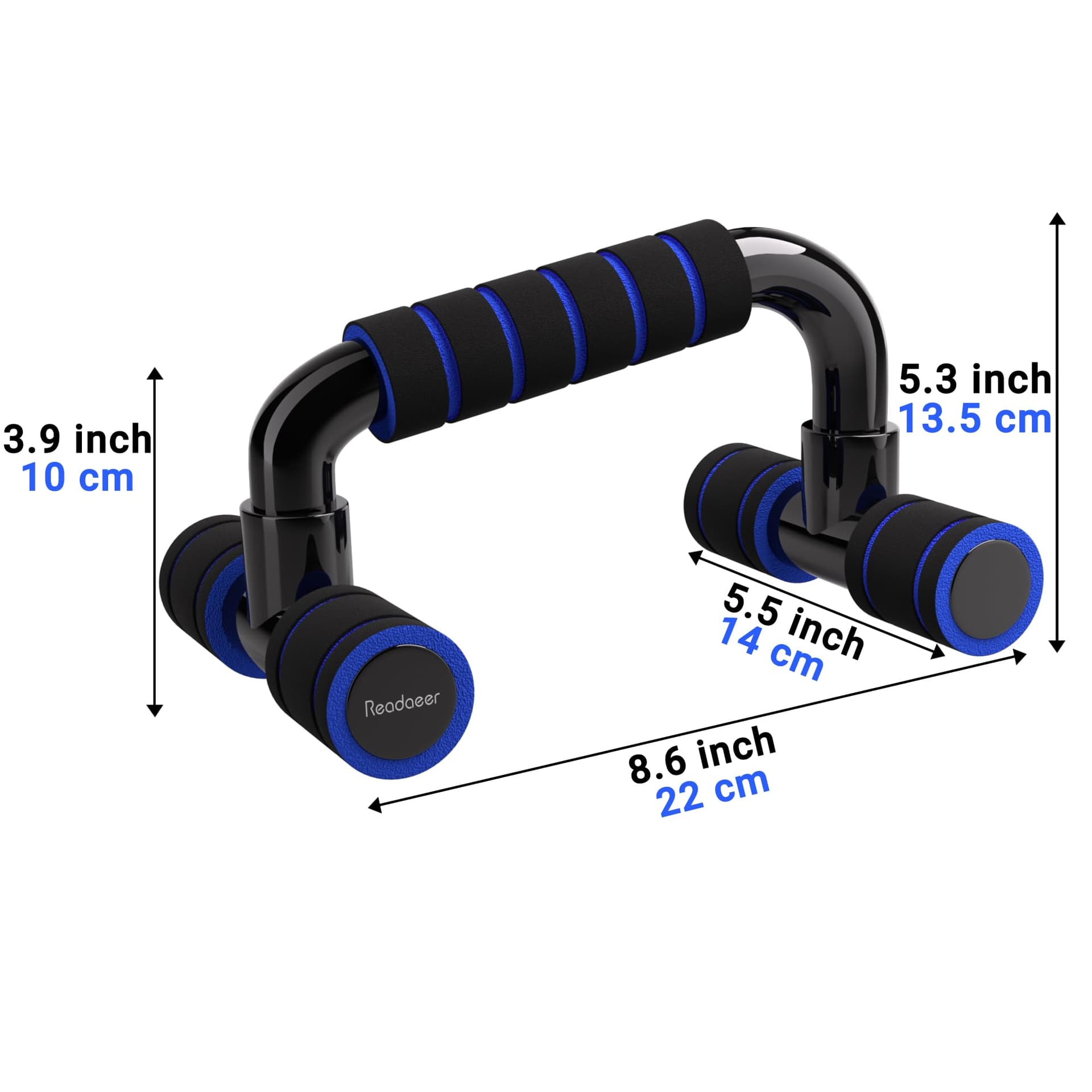 READAEER Push Up Bars Gym Exercise Equipment Fitness 1 Pair – Bild 5