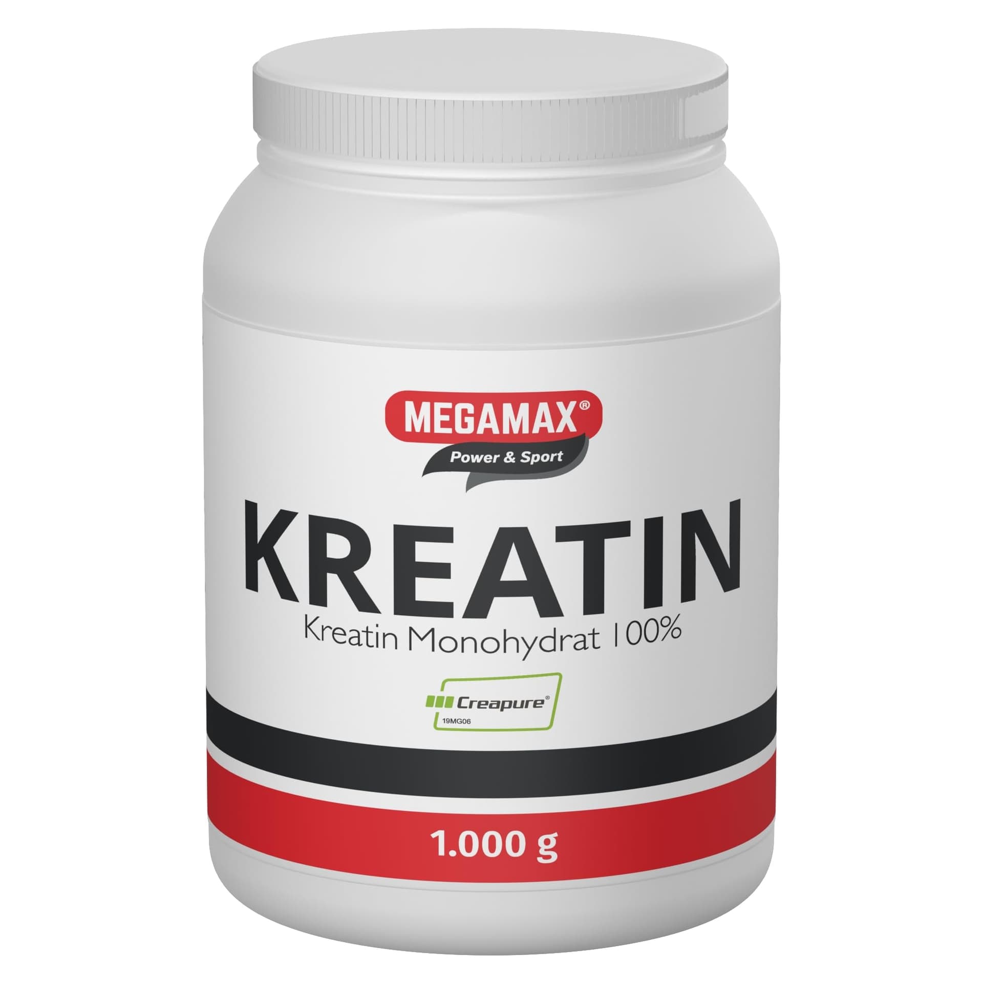 MEGAMAX Nutrition MEGAMAX Kreatin Pulver 1 kg