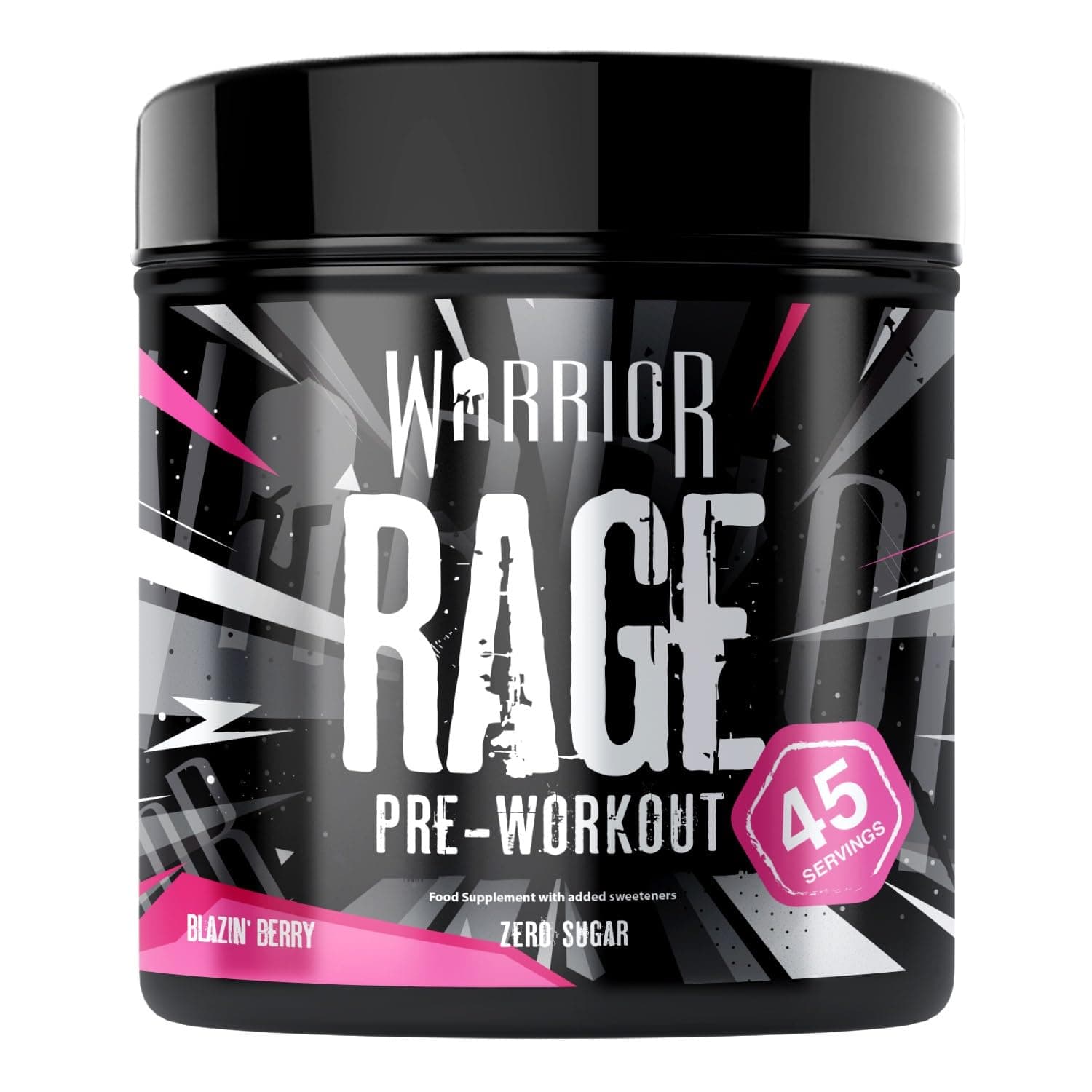 Warrior Rage Pre Workout Powder 392g