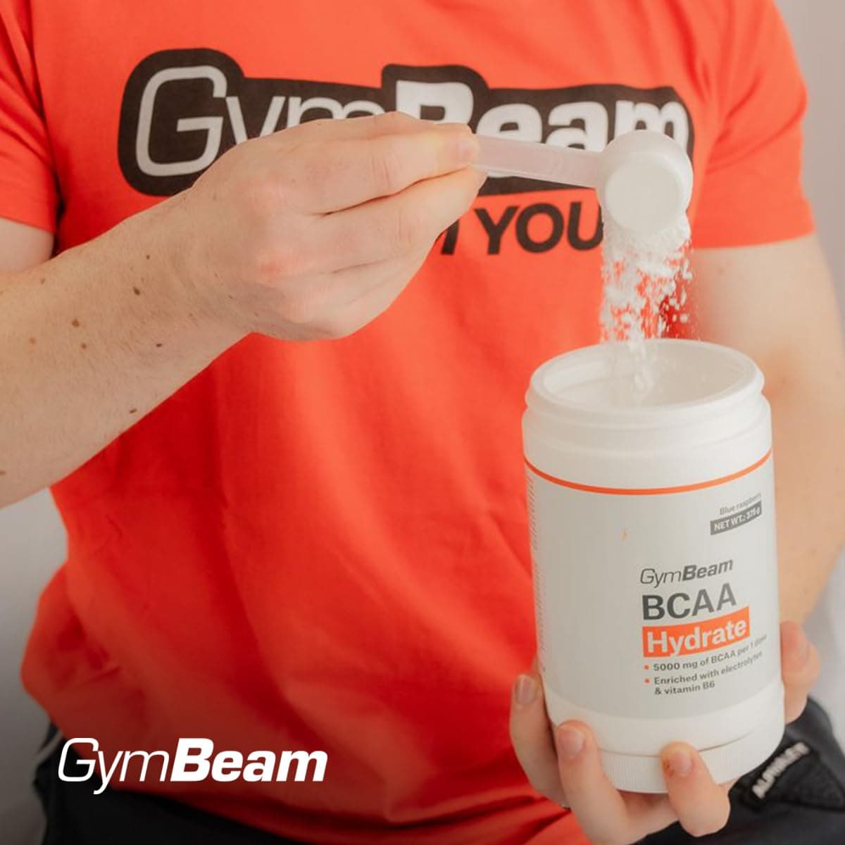 GymBeam Amminoacidi Ramificati BCAA 4:1:1 Hydrate – Bild 5