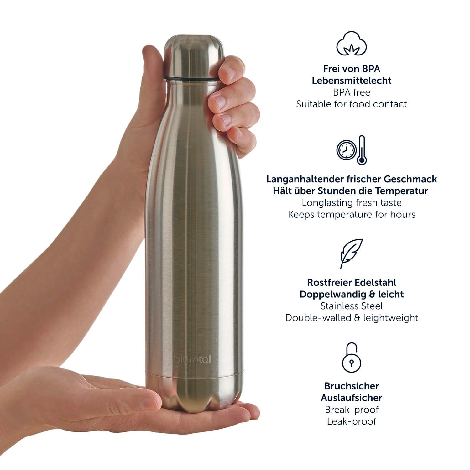 Blumtal Thermosfles, 750 ml – Bild 5