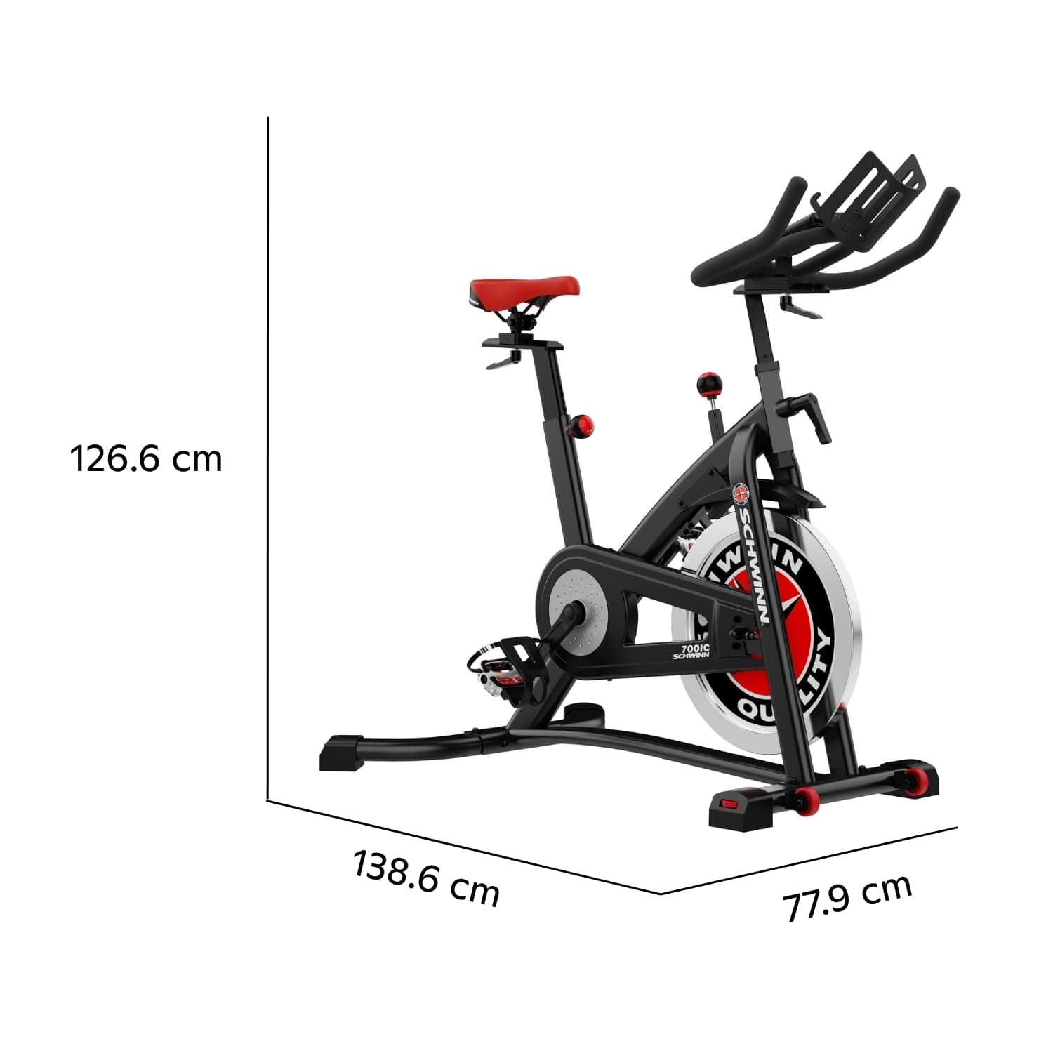 Schwinn Fitness 700IC Indoor‑Cycling‑Bike – 18 kg – Bild 2