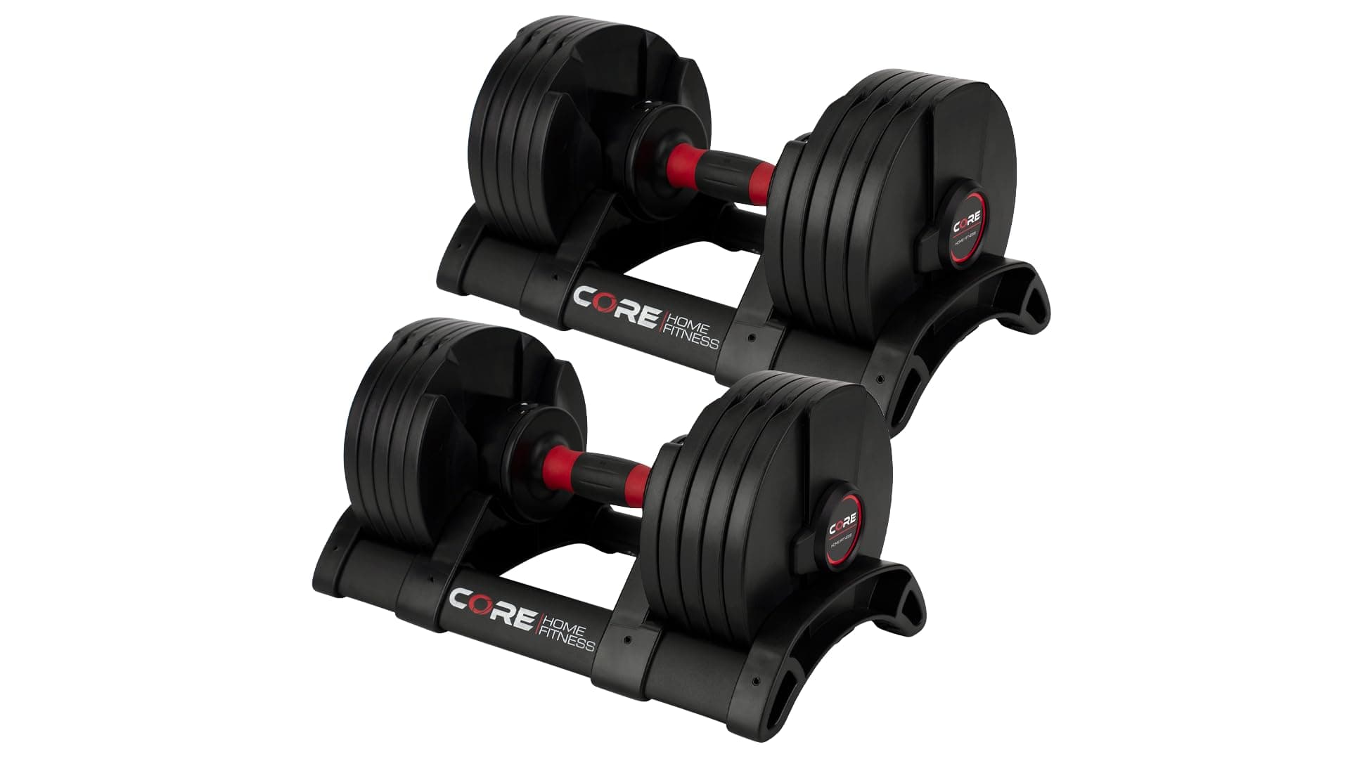CORE FITNESS ® Adjustable Dumbbell Weight Set By Affordable