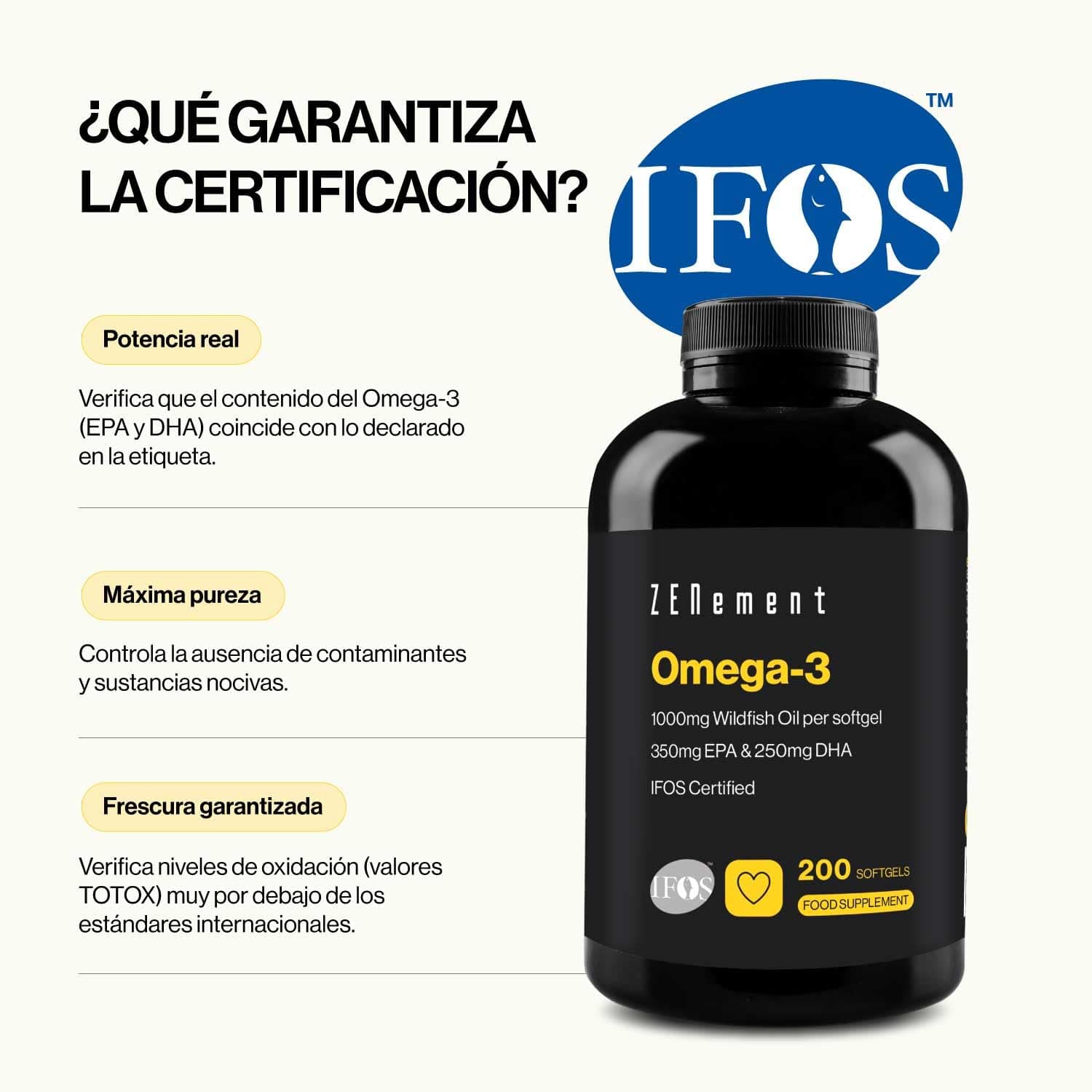 Zenement Omega 3 IFOS - 1000 mg – Bild 3