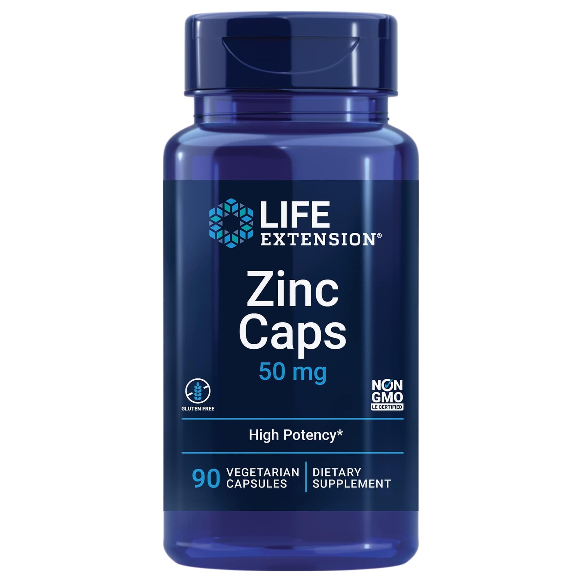 Life Extension Zinc Caps, zinc 50 mg