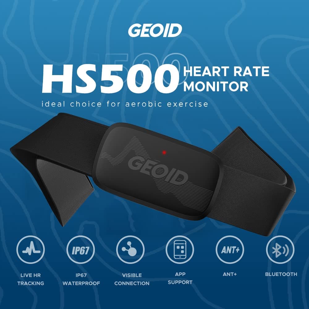 GEOID HS500 Herzfrequenzmesser Brustband Herzfrequenzmesser – Bild 2