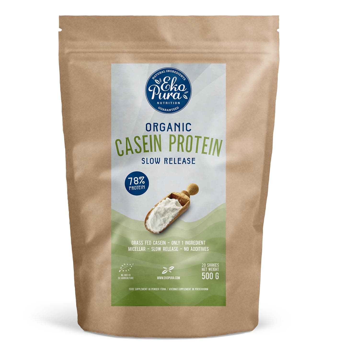 Ekopura Organic Casein Protein