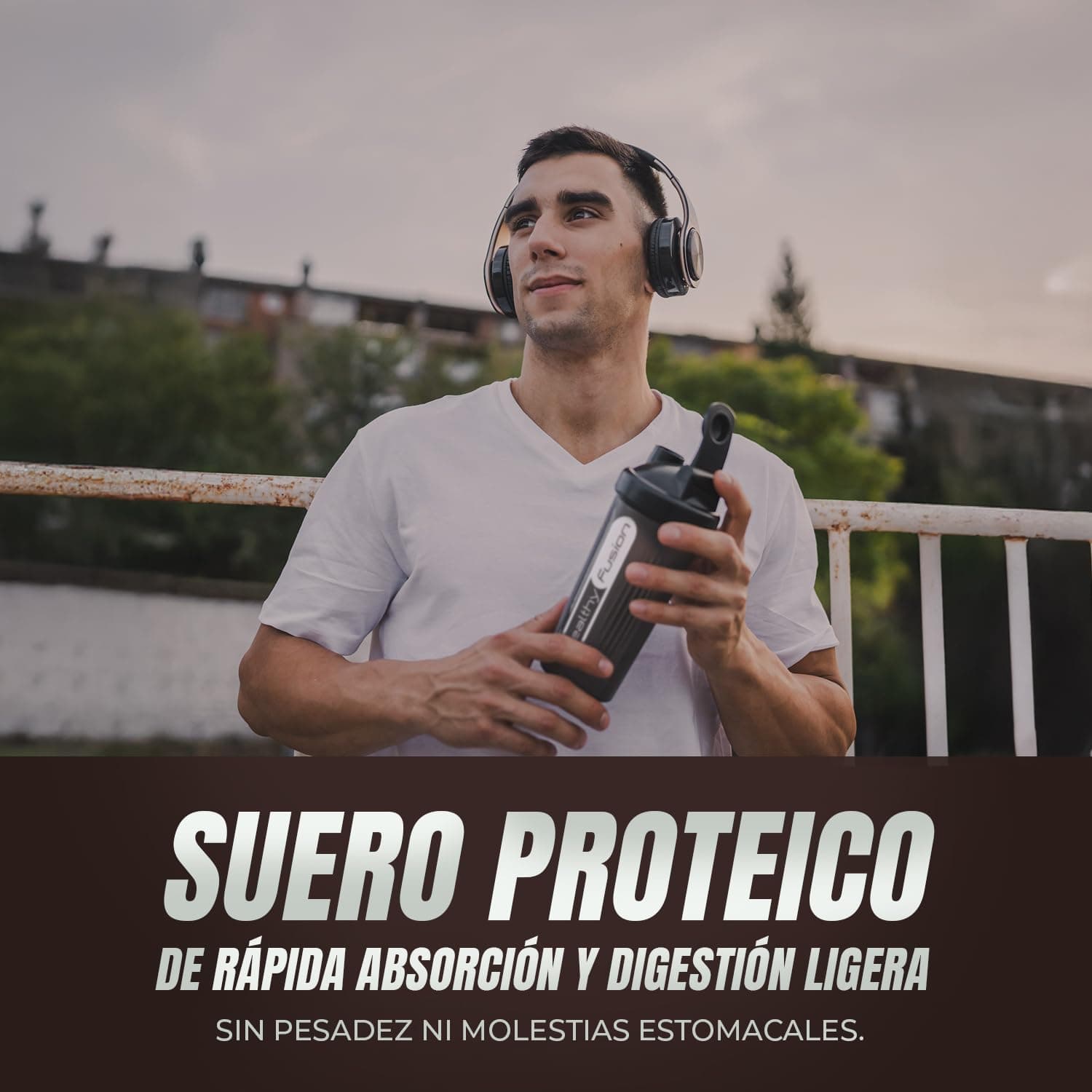 Healthy Fusion Whey Protein Healthy Fusion | Proteína pura con Colágeno, Magnesio y Vitamina B6 | 43g – Bild 3