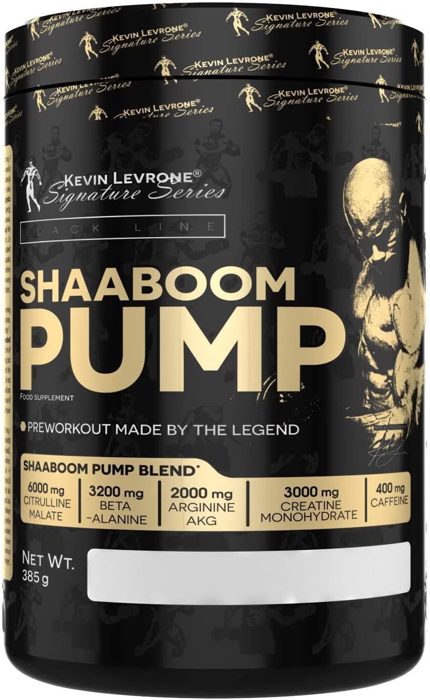 Fitness Authority KEVIN LEVRONE Shaaboom Pump Black Line Pre-workout Booster | 385g