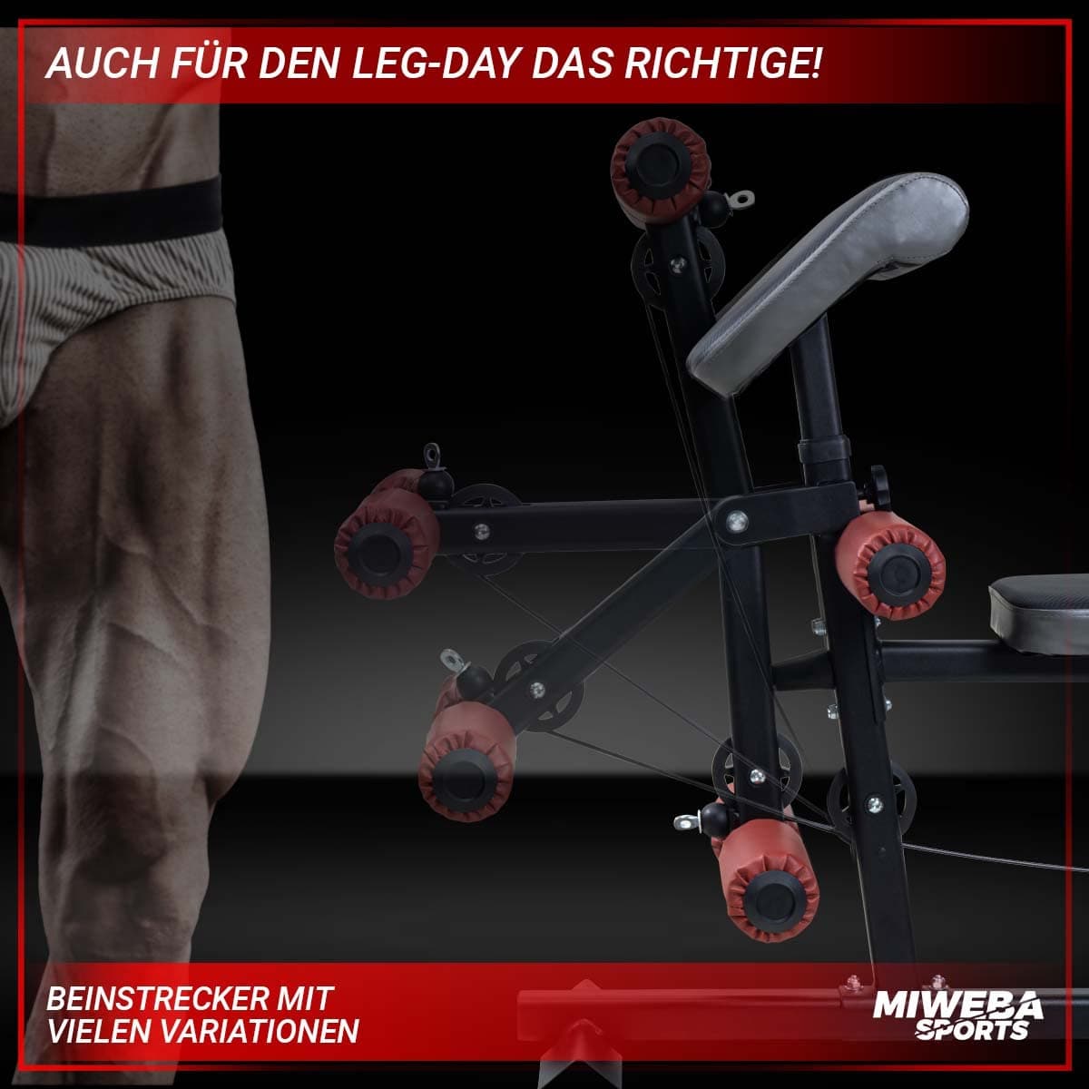 Miweba Sports Kraftstation MK500 | 60 kg – Bild 4
