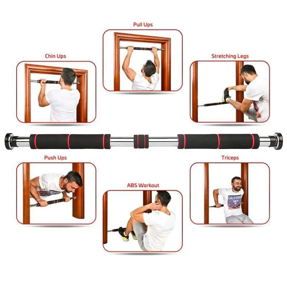 HUOLE Barre de Tractions Porte, | 80-130 cm | 150 kg – Bild 2