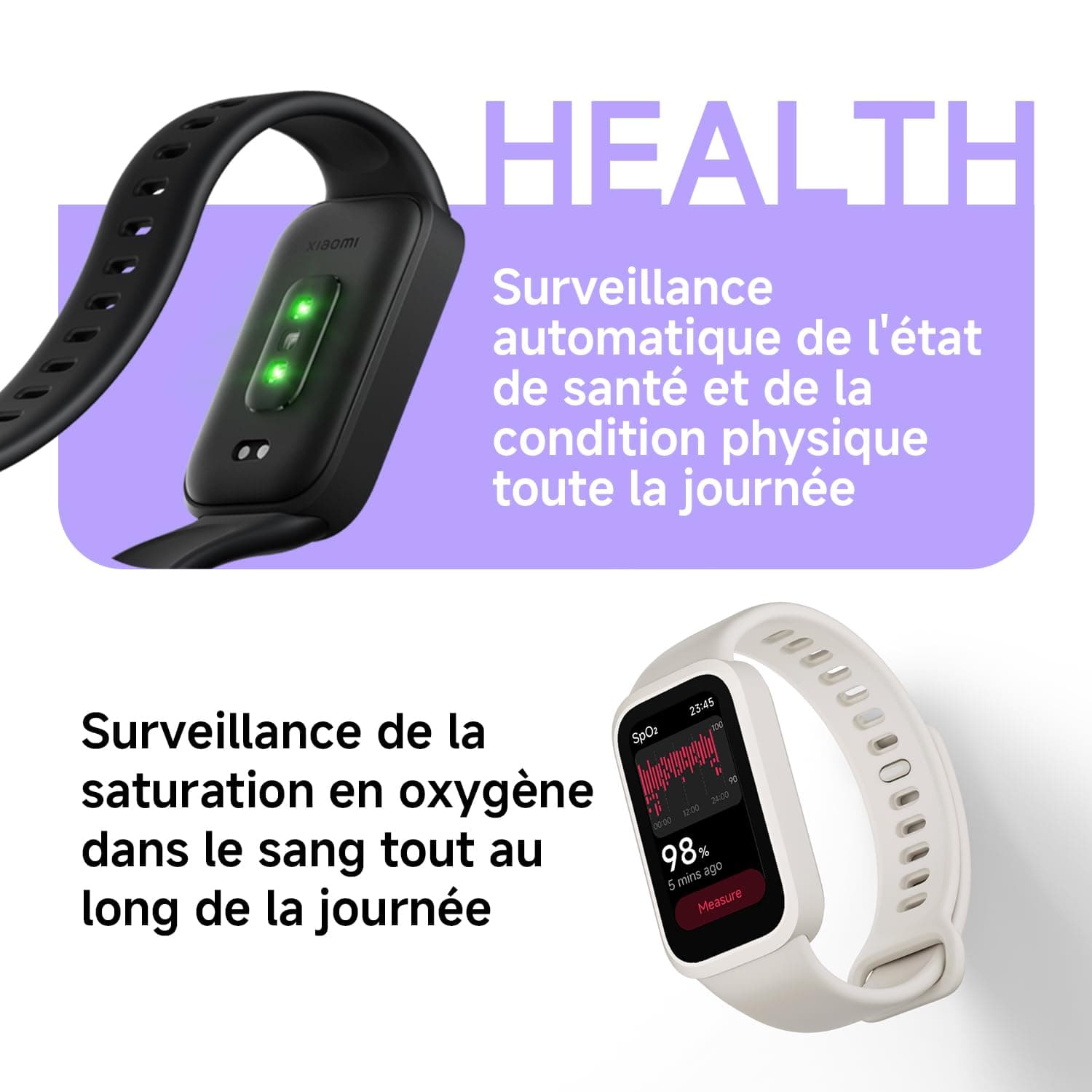 Xiaomi Smart Band 9 Active Schwarz – Bild 3