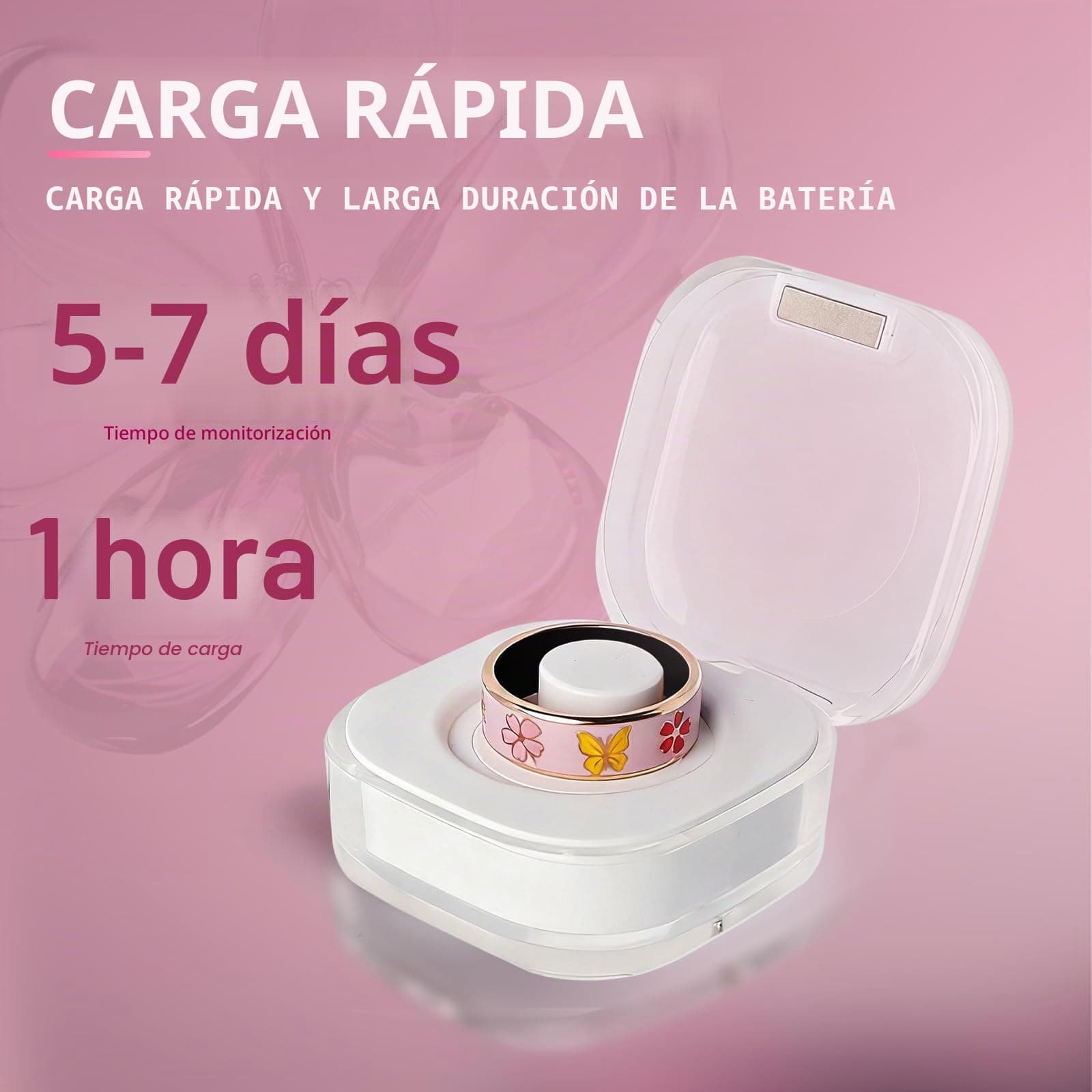 UouNeaCo Elegante anillo inteligente para mujer – Bild 6