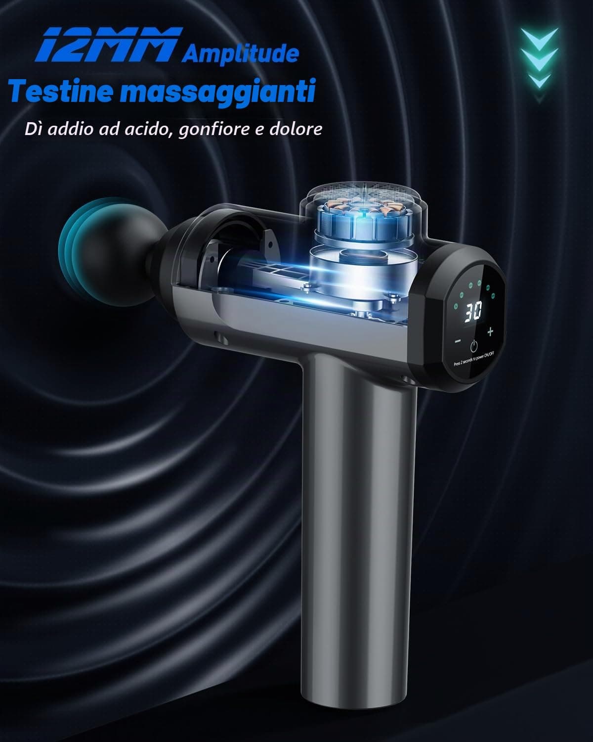DoXtreme Pistola Massaggio Muscolare Professionale – Bild 6