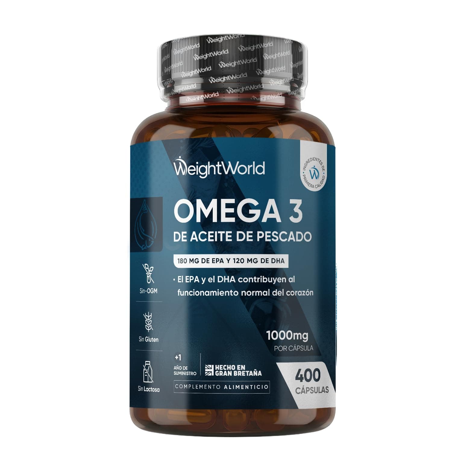 WeightWorld Omega 3 Kapseln