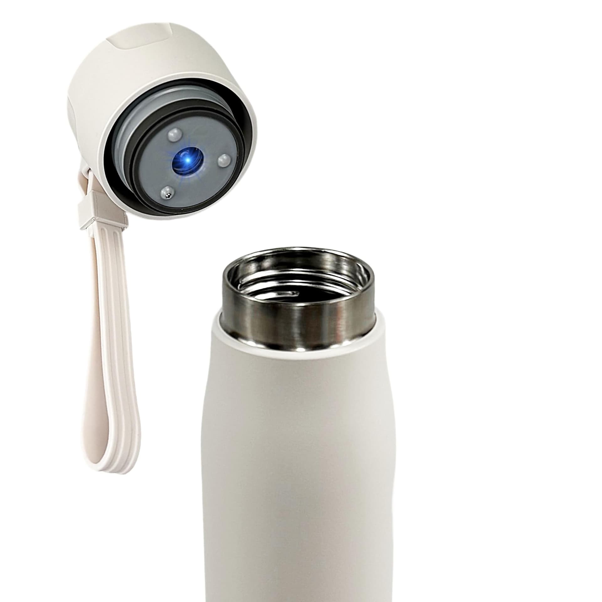 HydroUp Selbstreinigende Trinkflasche mit smartem Deckel für – Bild 4