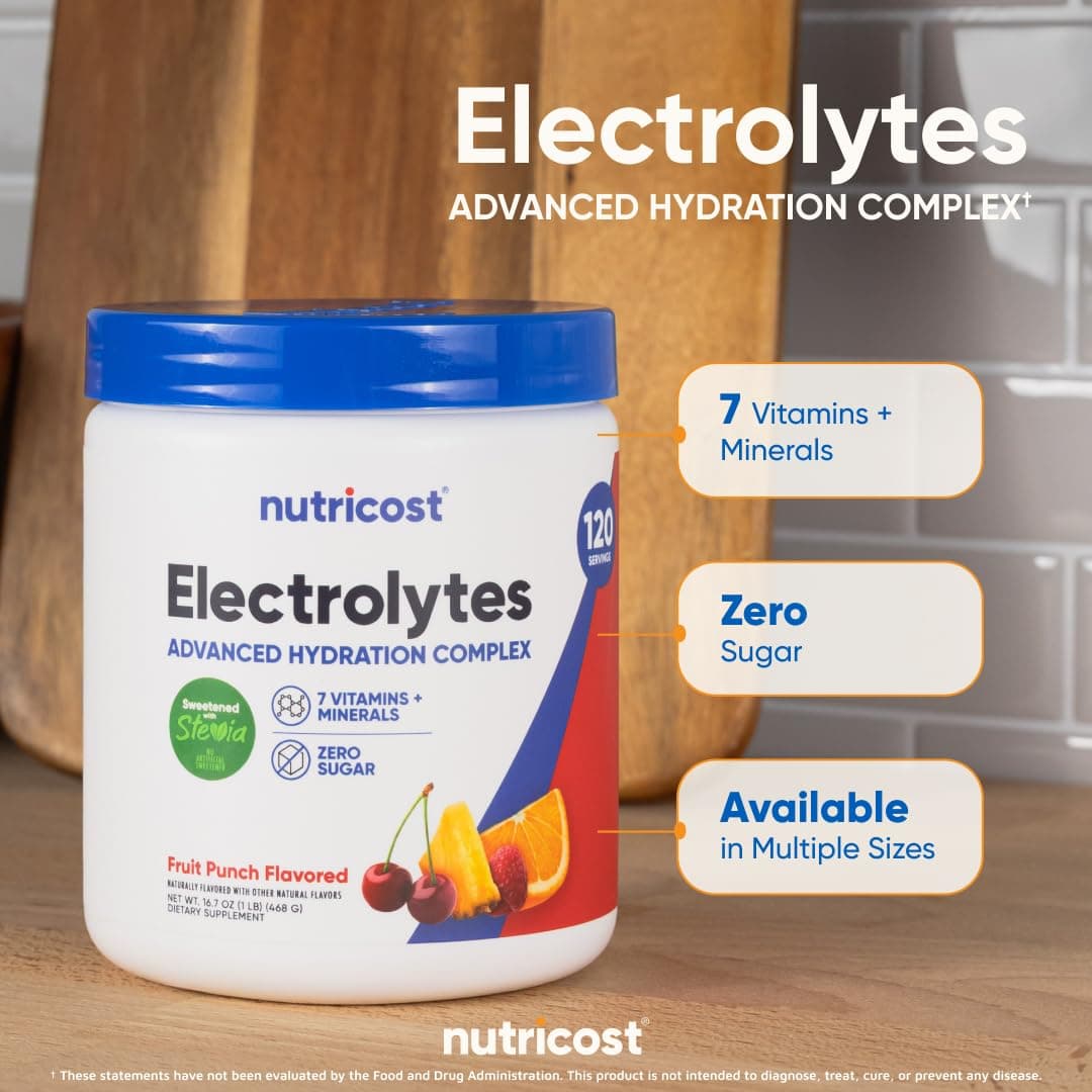 Nutricost Electrolyte Complex Powder (120 Servings – Bild 6