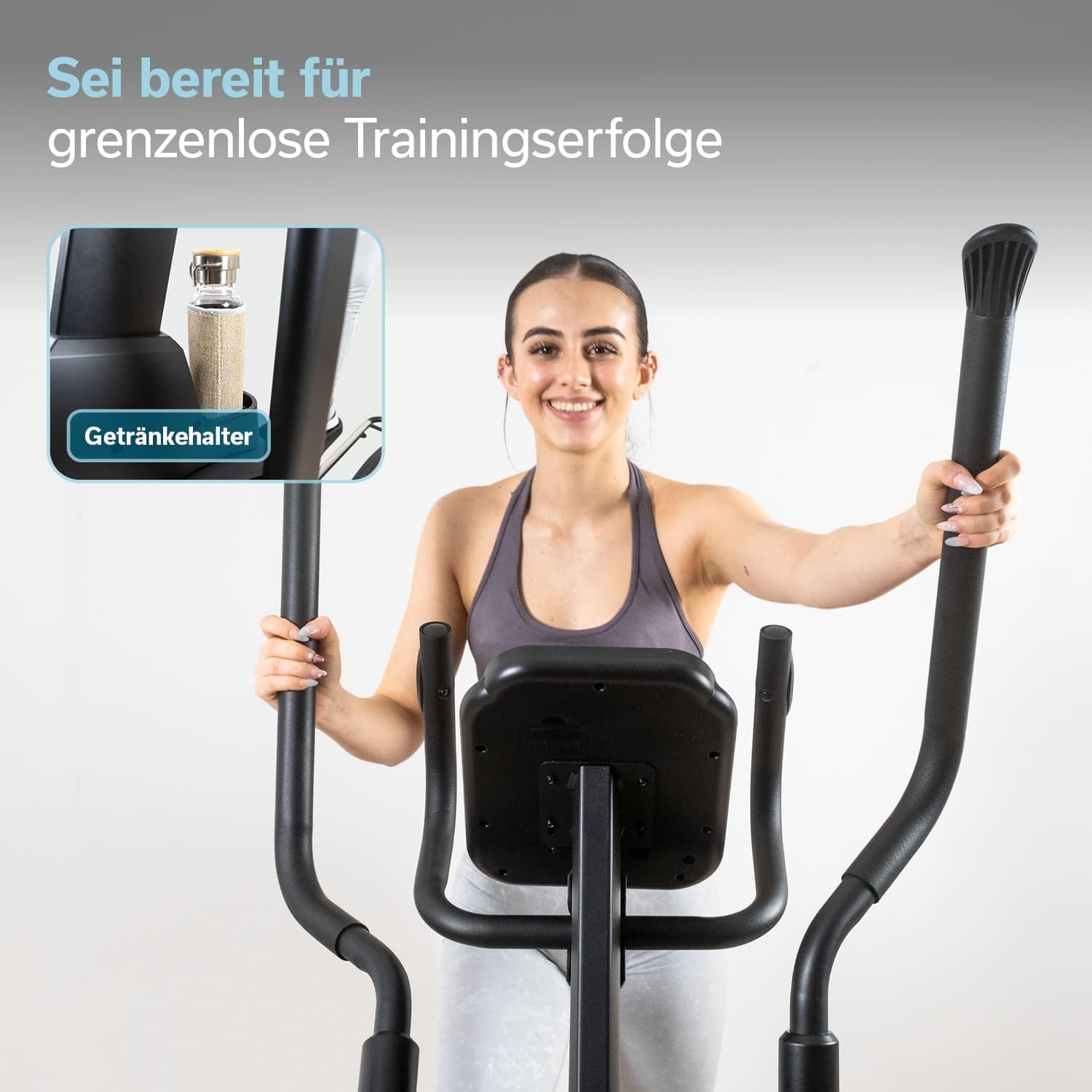 Skandika Crosstrainer für Zuhause Carbon P23 – Bild 8