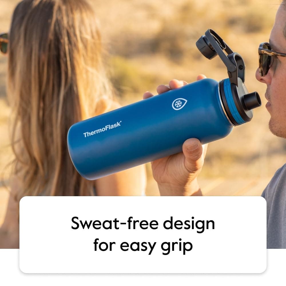 ThermoFlask Stainless Steel Water Bottles 2-Pack - Double-Wall Vacuum Insulated 24 oz – Bild 6