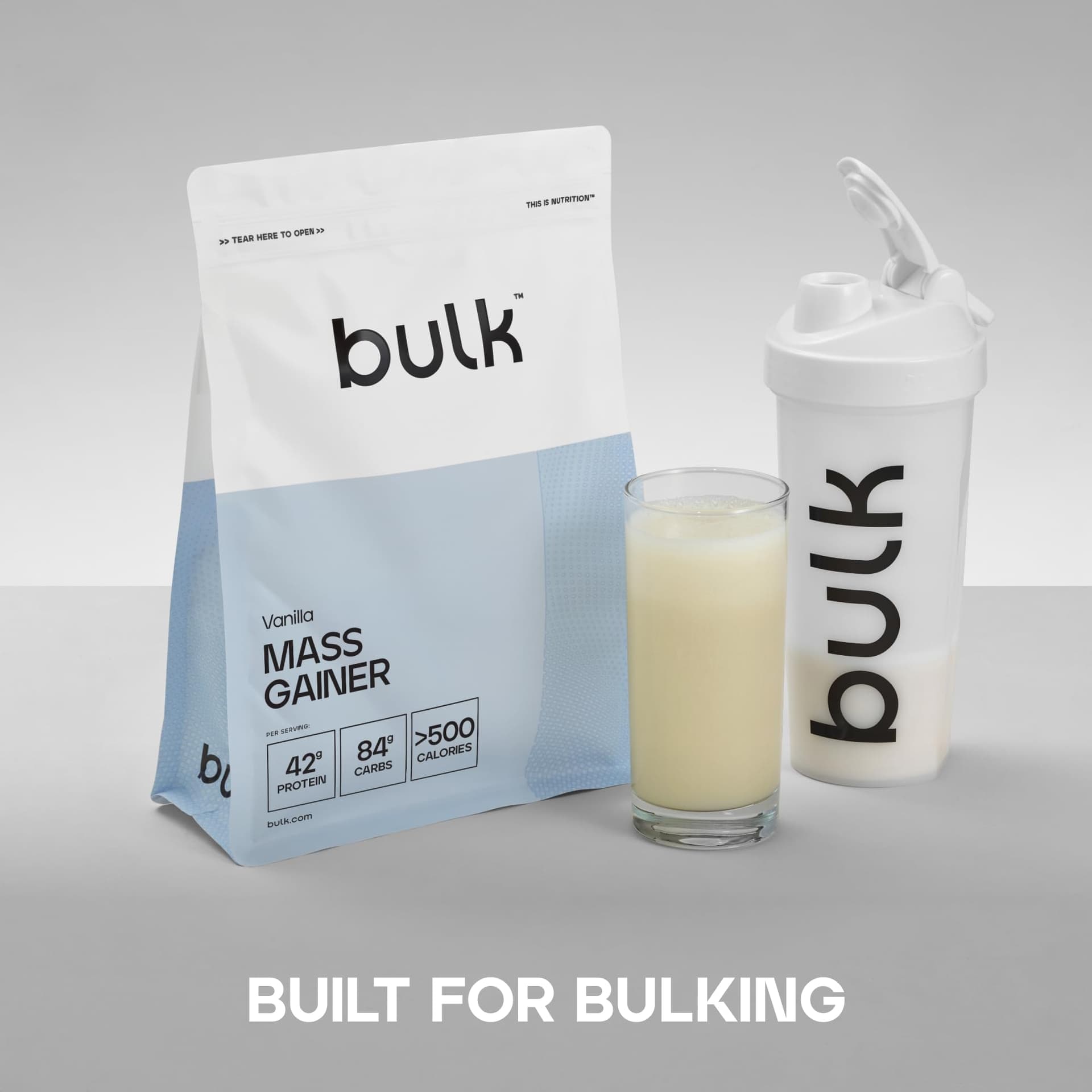 Bulk Complete Mass Gainer | Vanilla | 6 servings | 43g – Bild 3