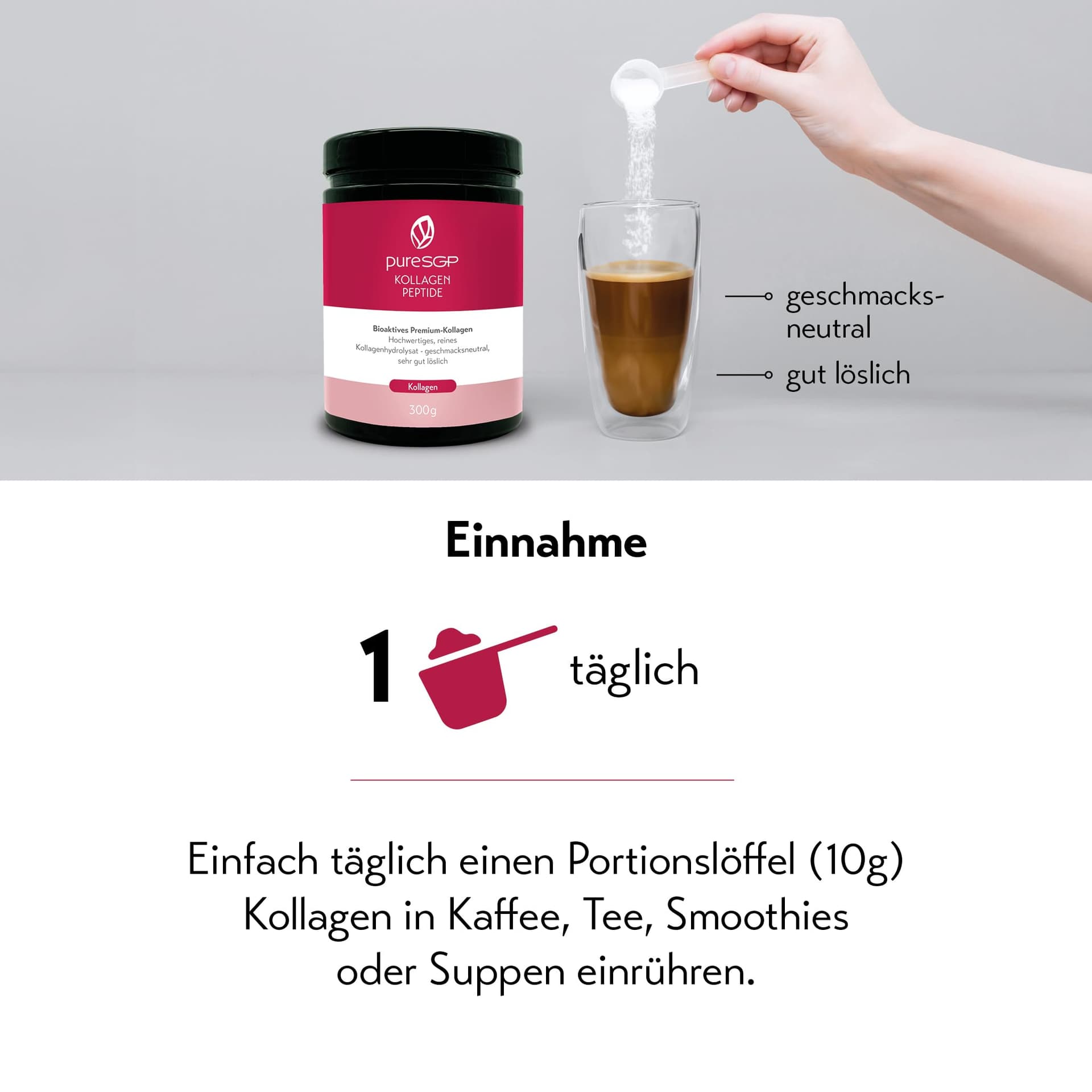 pureSGP® Kollagen [300g – Bild 6