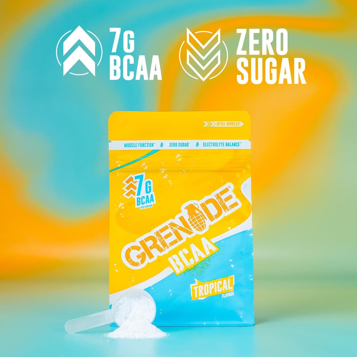 Grenade BCAA Intra Workout Powder Zero Sugar Drink Packed – Bild 2