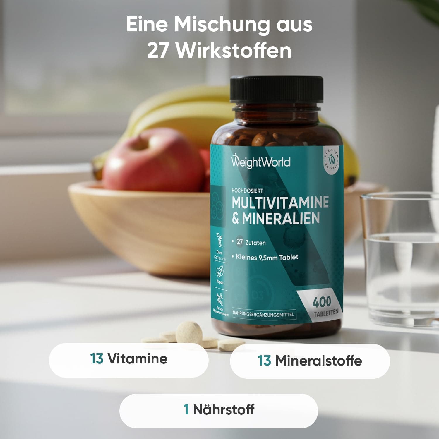 WeightWorld Multivitamin Tabletten – Bild 2