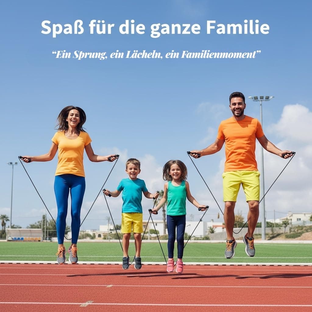 SPORTIVONETIC® Springseil für Erwachsene & Kinder – Bild 6