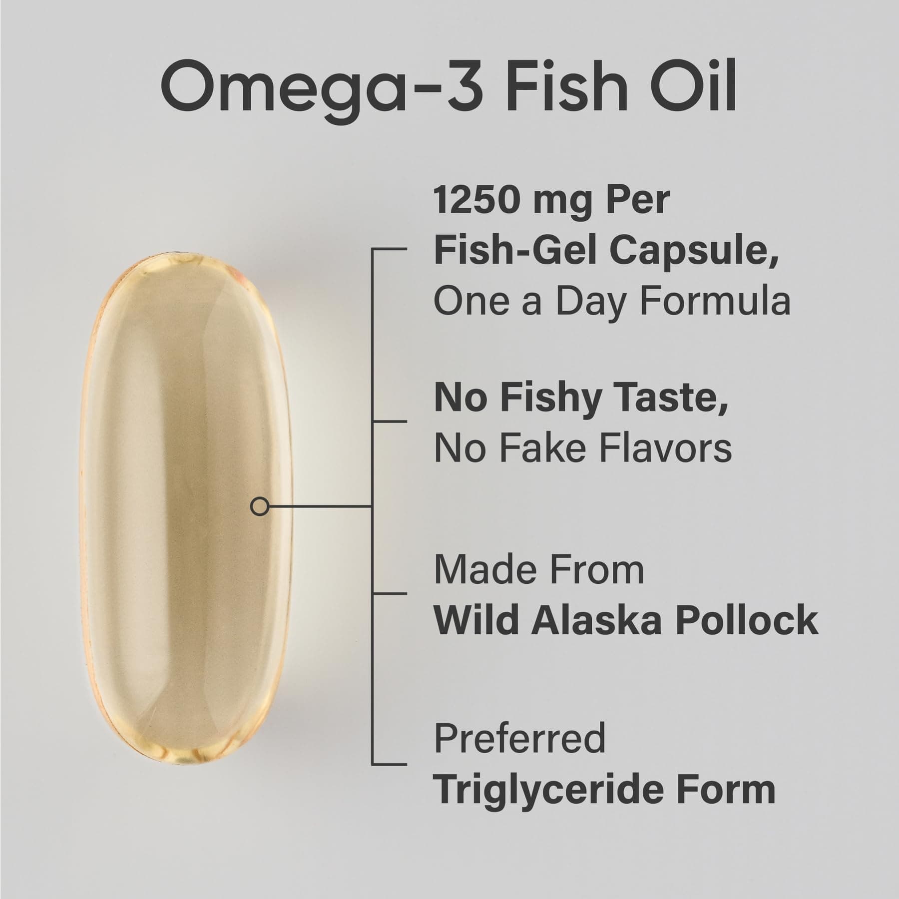 Sports Research Triple Strength Omega 3 Fish Oil 1250mg – Bild 2