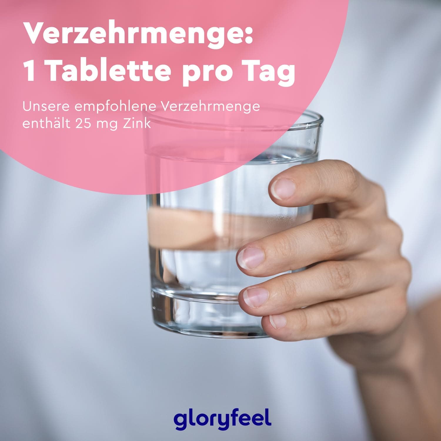 Gloryfeel Zinc 25mg – Bild 6