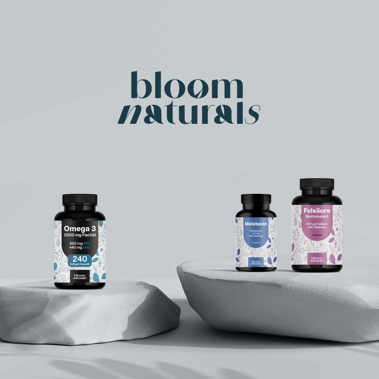 Bloom Naturals Beauty Supplements Oméga 3-240 Capsules – Bild 7