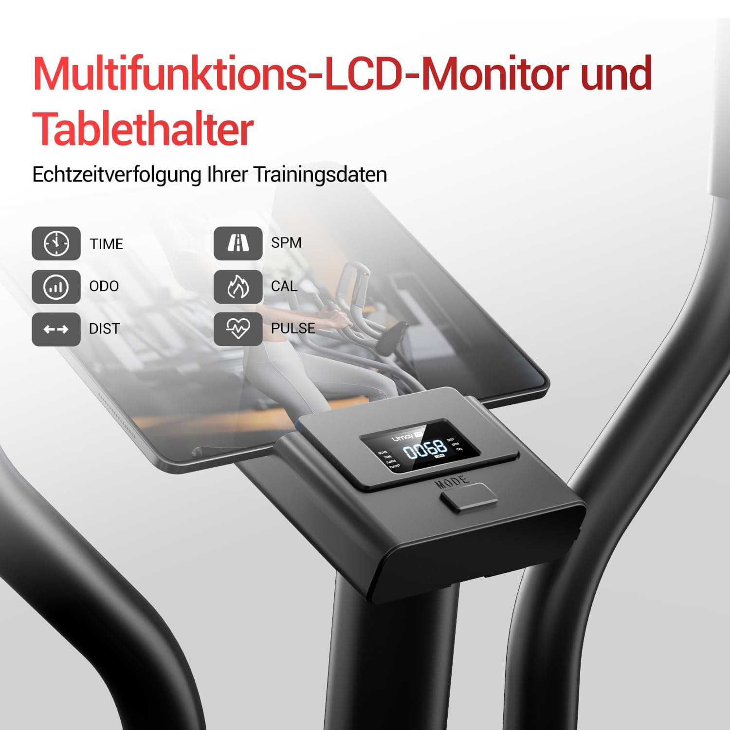 CURSOR FITNESS CURSOR Crosstrainer für Zuhause – Bild 5