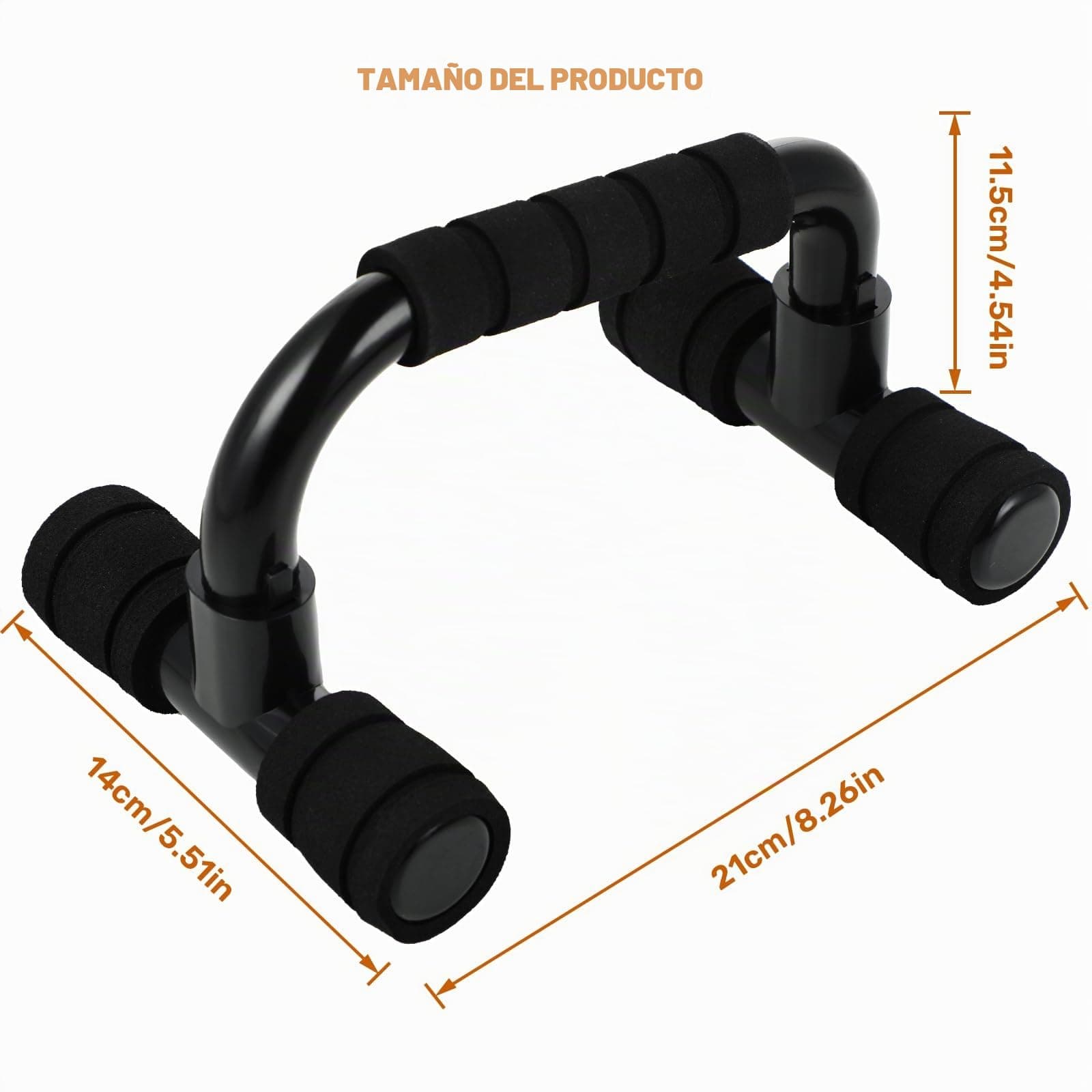Flearitzo Push Up Maniglie Push Up Bar Maniglie per Flessioni Pushup – Bild 2