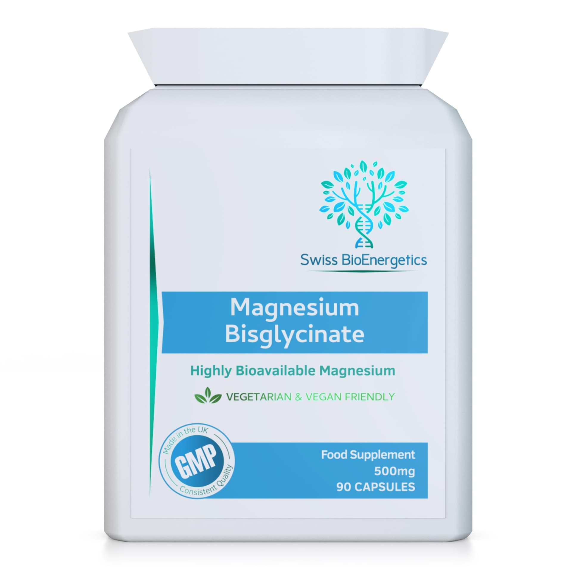 swiss bioenergetics Magnesium Bisglycinate (Glycinate) 500mg – Bild 6
