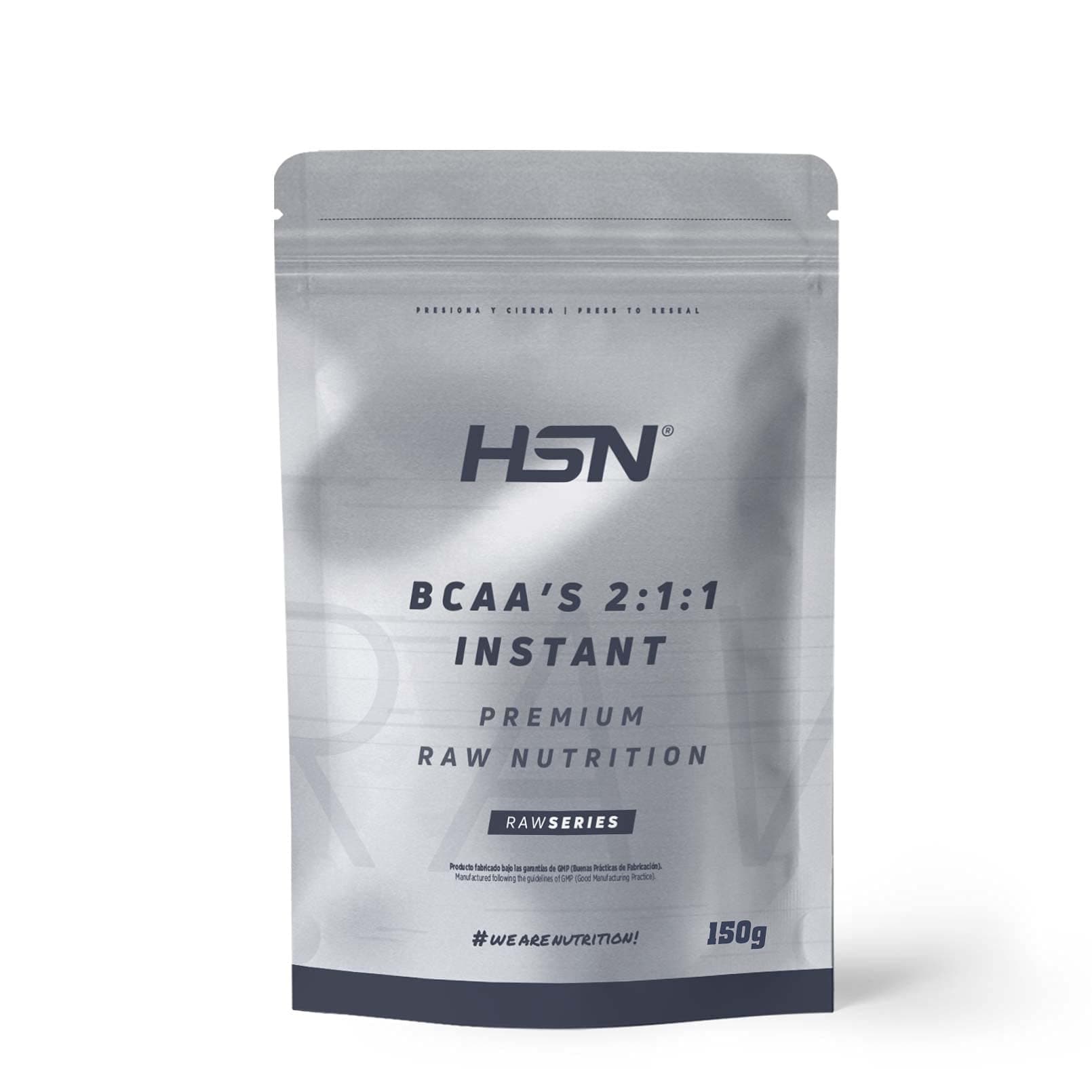HSN BCAA’s Instantáneos 2:1:1 en Polvo | Sin Sabor 150g
