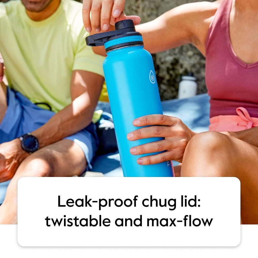ThermoFlask Stainless Steel Water Bottles 2-Pack - Double-Wall Vacuum Insulated 24 oz – Bild 4