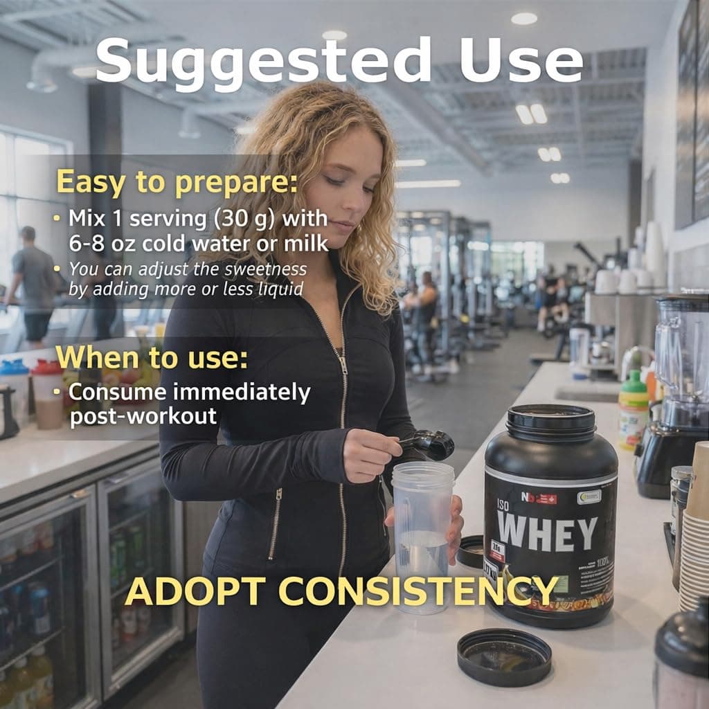 Sunshine Biopharma IsoWhey Whey Isolate & Concentrate blend, Recovery, 24g – Bild 5